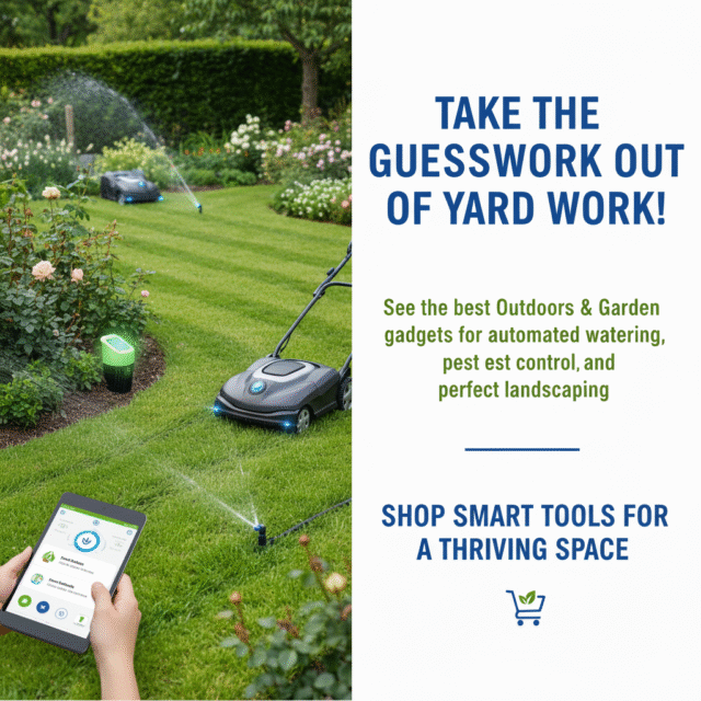 Outdoors & Garden Gadgets for 2025